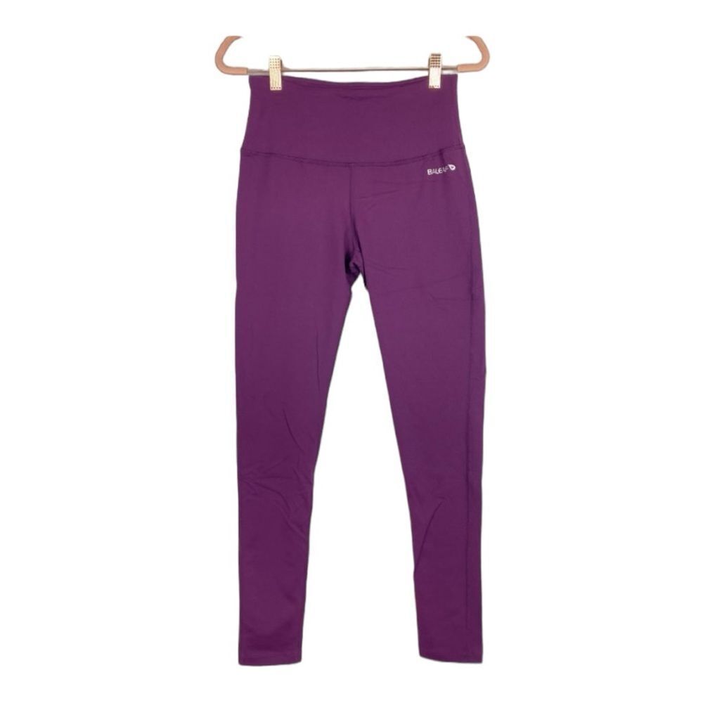Baleaf Women’s Workout - Yoga - Loungewear Purple Leggings Size M NWT